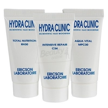 Ericson Laboratoire Mini Kit Hydra Clinic:D714 Aqua Vital+D715 Intensive Repair+D716 Total Nutrition Мини-набор HYDRA CLINIC
