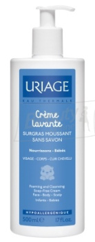 Uriage Babies Lavante Cream Очищаючий крем для дітей і новонароджених 500 мл