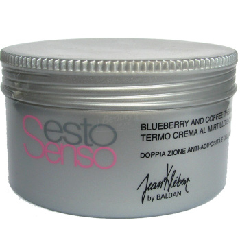 Jean Klebert Sesto Senso Blueberry and Coffee Thermo Cream Термальный крем с экстрактом голубики и кофе 250 мл