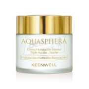 Keenwell Aquasphera Intense Moisturizing Triple Action Night Cream Ночной интенсивно увлажняющий крем тройного действия 80 мл