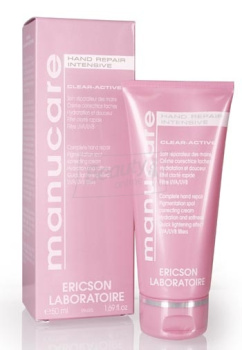 Ericson Laboratoire Clear-active Відновлюючий сонцезахисний крем для рук 50 мл