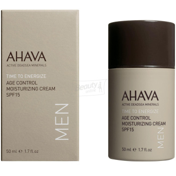 Ahava Men Age Control Moisturizing Cream SPF15 Крем омолаживающий увлажняющий SPF15 50 мл