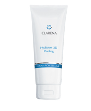 Clarena Hyaluron 3D Peeling  Face peel with hyaluronic acid Механический энзимный пилинг с гиалуроновой кислотой для сухой, обезвоженной, шелушащейся кожи 100 мл