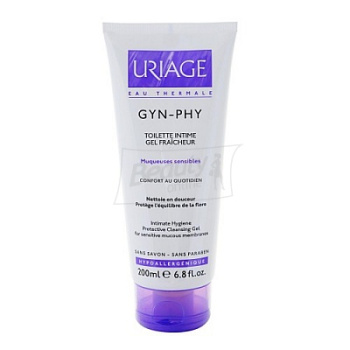 Uriage Gyn-Phy Toilette Intime Gel Fraicheur Гель для інтимної гігієни Жін-Фі 200 мл