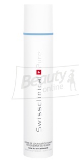 Swissclinical Денний крем з антиоксидантами, покращує колір та підтримує тонус шкіри обличчя, 50 мл.