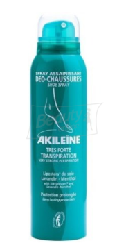 Akileine Део-спрей для обуви с дезодорирующим и обеззараживающим эффектом 150 мл