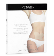 Arosha Липолитический пластырь для зоны живота Бабочка 4 процедуры