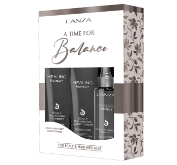 L'anza Healing Remedy Holiday Trio Box Набор балансирующих средств для для кожи головы