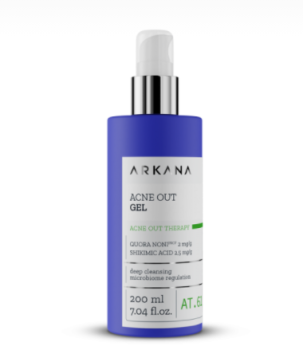 Arkana Acne Out Gel Очищающий гель для жирной и комбинированной кожи с признаками акне 200 мл