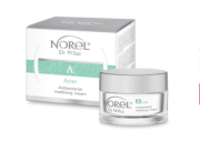 Norel Acne Antibacterial Mattifying Cream Антибактеріальний крем для жирної, комбінованої та шкіри з акне 50 мл