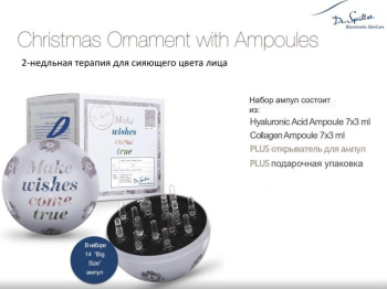 Dr. Spiller Biocosmetic Christmas Ornament with Ampoules